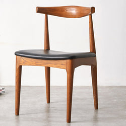 Ash Wood Coffee Shop Dining Chair